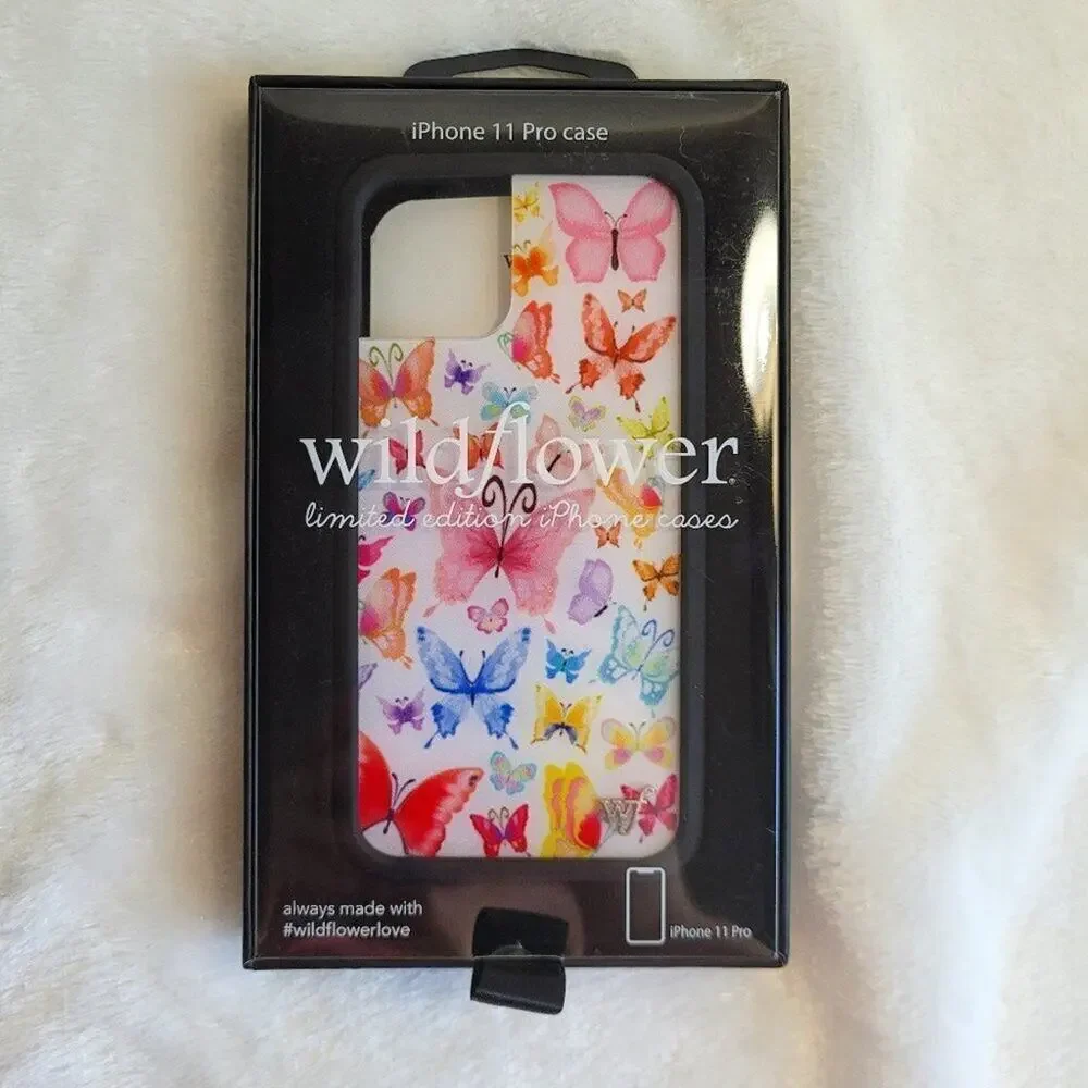 Wildflower | Multi Color Butterfly Flutter Print Case for iPhone 11 pro